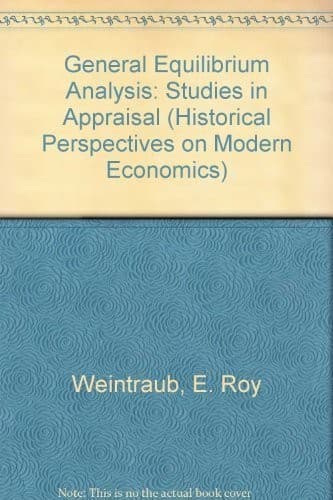 Tapa de General equilibrium analysis