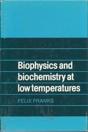 Tapa de Biophysics and biochemistry at low temperatures