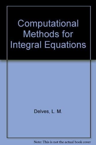 Tapa de Computational methods for integral equations
