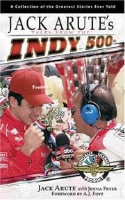 Tapa de Jack Arute's tales from the Indy 500