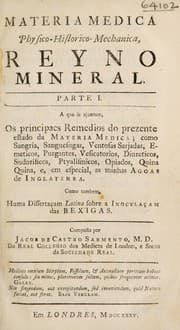 Tapa de Materia medica physico-historico-mechanica