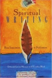 Tapa de Spiritual writing