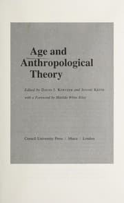 Tapa de Age and anthropological theory