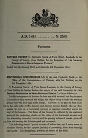 Tapa de Specification of Frederick Smith