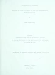 Tapa de Language as theme and medium of Hugo von Hofmannsthal's "Der Schwierige"