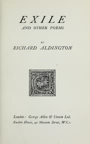 Tapa de Exile, and other poems