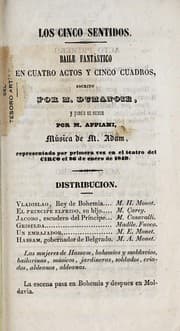 Tapa de Los cinco sentidos