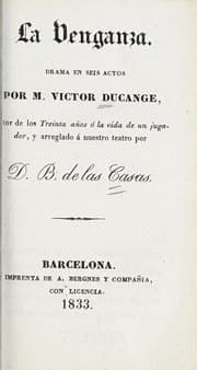 Tapa de La venganza