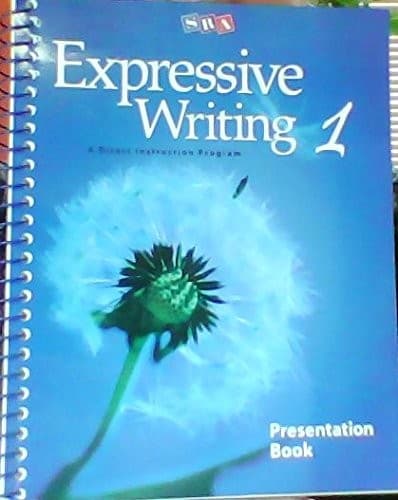 Tapa de SRA Expressive Writing 1 Presentation Book