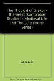 Tapa de The thought of Gregory the Great