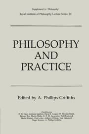 Tapa de Philosophy and practice