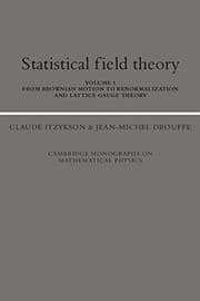 Tapa de Statistical field theory