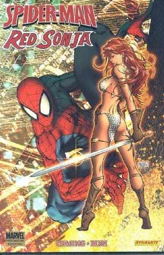 Tapa de Spider-Man / Red Sonja