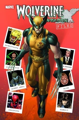 Tapa de Wolverine: Weapon X Files