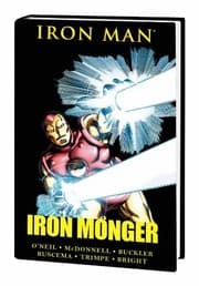 Tapa de Iron Man: Iron Monger (Marvel Premiere Classic)