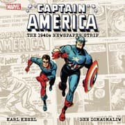 Tapa de Captain America: The 1940s Newspaper Strip