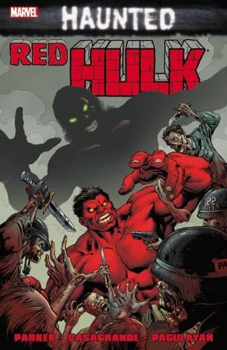 Tapa de Red Hulk: Haunted