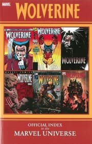 Tapa de Wolverine: Official Index to the Marvel Universe