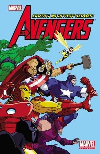 Tapa de Marvel Universe Avengers Earth's Mightiest Heroes - Volume 1 (Marvel Adventures/Marvel Universe)