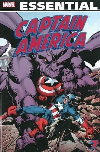 Tapa de Essential Captain America - Volume 7