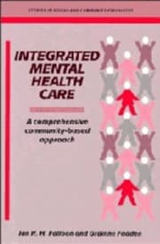 Tapa de Integrated mental health care