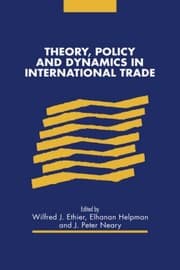 Tapa de Theory, Policy and Dynamics in International Trade