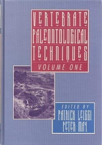 Tapa de Vertebrate Paleontological Techniques (Vol 1)