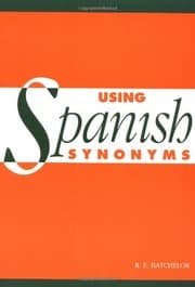 Tapa de Using Spanish Synonyms