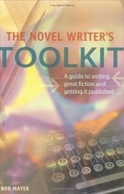 Tapa de The novel writer's toolkit