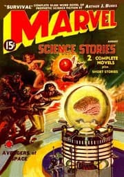Tapa de Marvel Science Stories: August 1938