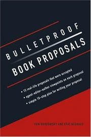 Tapa de Bulletproof book proposals