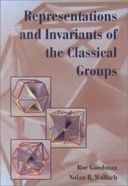 Tapa de Representations and Invariants of the Classical Groups (Encyclopedia of Mathematics and its Applications, Volume 68)