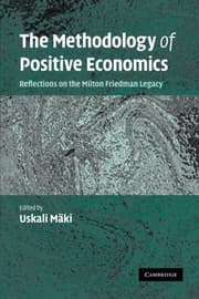 Tapa de The Methodology of Positive Economics: Reflections On The Milton Friedman Legacy