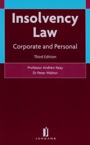 Tapa de Insolvency Law: Corporate and Personal (Third Edition)