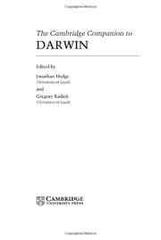 Tapa de The Cambridge companion to Darwin