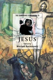 Tapa de The Cambridge companion to Jesus