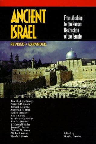 Tapa de Ancient Israel