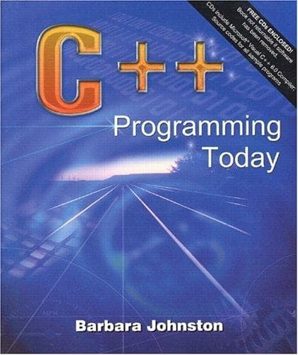 Tapa de C++ Programming Today (With 2 CD-ROMs)