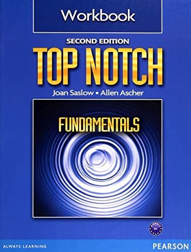 Tapa de Top Notch Fundamentals Workbook