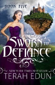 Tapa de Sworn To Defiance: Courtlight #5