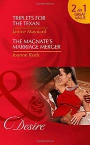 Tapa de Triplets For The Texan: Triplets for the Texan (Texas Cattleman's Club: Blackmail, Book 5) / the Magnate's Marriage Merger (the Mcneill Magnates, Book 2)
