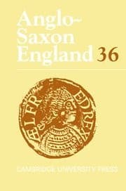 Tapa de Anglo-Saxon England: Volume 36