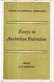 Tapa de Essays in Australian federation