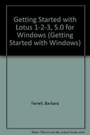 Tapa de Getting started with Lotus 1-2-3, 5.0 for Windows