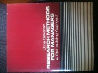 Tapa de Research methods for managers
