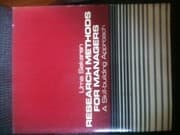 Tapa de Research methods for managers