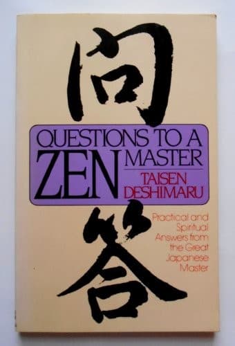 Tapa de Questions to a Zen master
