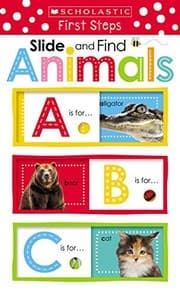 Tapa de Slide and Find ABC Animals (Scholastic Early Learners: Slide and Find)