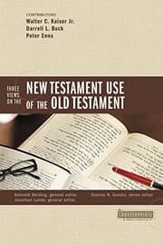 Tapa de Three views on the New Testament use of the Old Testament