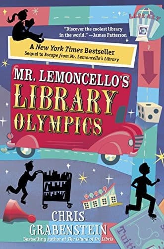 Tapa de Mr. Lemoncello's Library Olympics